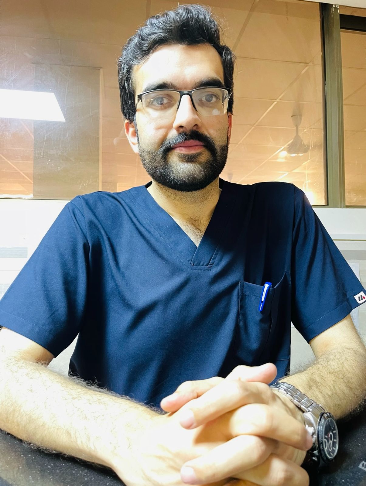 Dr. Annas Sani - Sitting Portrait